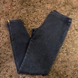 Joe’s Jeans The Legging Jeggings Sz Small zip ankl